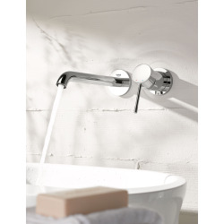 Grohe Essence - Façade de Mitigeur monocommande 2 trous lavabo Taille L chrome (19967001)