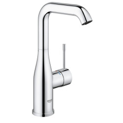 Grohe Essence Mitigeur monocommande pour lavabo, Taille L, cartouche en céramique, Chrome (23541001)