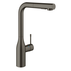 Grohe Essence Mitigeur monocommande Evier Hard Graphite brossé (30270AL0)