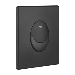 Grohe Start Plaque de commande double touche, Noir mat (38964KF0)