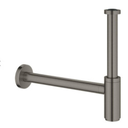 Grohe Lavabo siphon 5/4 DN32 Grohe brossé Hard Graphite laiton (28912AL0)