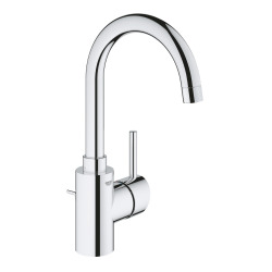 Concetto Mitigeur monocommande lavabo taille L avec limiteur de débit ajustable, Chrome (23739002)