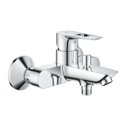 Start Loop Mitigeur monocommande bain/douche avec Limiteur de température, Chrome (23355001)