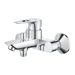 Start Loop Mitigeur monocommande bain/douche avec Limiteur de température, Chrome (23355001)