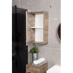 Naturel Meuble de salle de bain bas Naturel Cube Way 32,5x20 cm chêne Wellington (CUBE2H32DW)