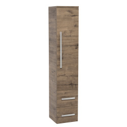 Naturel Meuble de salle de bain haut Naturel Cube Way 32,5x162,5x33 cm chêne Wellington (CUBE2V35DW)