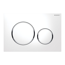 Pack WC bâti-support extra-plat + Cuvette SAT sans bride fixations invisibles + Abattant + Plaque blanche (SLIM-SATrimless-2)