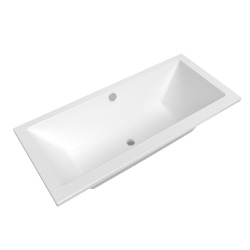 Baignoire rectangulaire SAT B-Way, 180x80 cm, acrylique, gauche et droite, blanc (SATVRBW180)