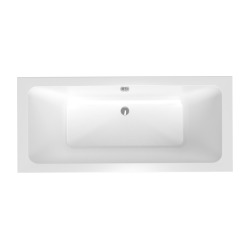 Baignoire rectangulaire Laguna Nora Plus ,170x75 cm, acrylique, gauche et droite, blanc (NO1700PLUS)