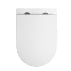 Villeroy & Boch Pack WC Bâti-support + WC sans bride Swiss Aqua Technologies + Plaque de déclenchement double, Blanche (ViConnectFusionTQ-2)