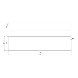 Niches encastrées (SATAURN12128BGM)