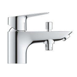 BauEdge Mitigeur Monocommande Bain/Douche, Chrome (23562001)