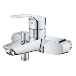 Eurosmart Mitigeur Monocommande Bain/Douche, Chrome (33304003)