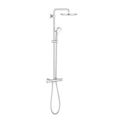 Tempesta Cosmopolitan System 250 Colonne de Douche avec Mitigeur Thermostatique, Chrome (26671000)