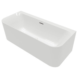 Baignoire murale SQUARE Loop & Friends, 1800 x 800 mm, Blanc (UBA180LSF9CS00V-01)