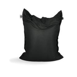 Big Mama Floating pouf XXL 180 x 140x 25cm intérieur & extérieur flottant, déhoussable et résistant au UV, Noir (BM180140-7)