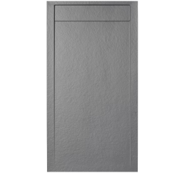 Swiss Aqua Technologies Fusion Receveur de douche 120x90cm en marbre coulé, Gris perle (SATFUP12090GRP)