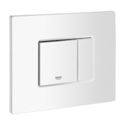 Grohe Skate Cosmopolitan Plaque de commande WC, Blanc alpin (38732SH0)