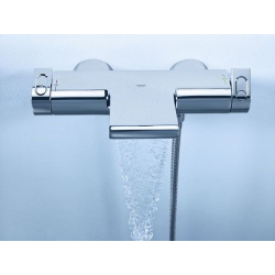 Grohe Grohtherm 2000 Mitigeur thermostatique de douche, Chrome (34174001)