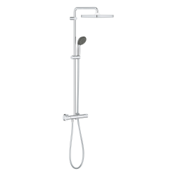 Grohe Vitalio Start System 250 Cube Colonne de douche avec mitigeur + Douchette 2 jets (26696000)