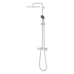 Grohe Vitalio Start System 250 Cube Colonne de douche avec mitigeur + Douchette 2 jets (26696000)