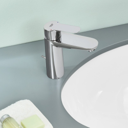 Grohe Lot de 2 mitigeurs Lavabo de taille M avec tirettes et vidages , DN 15 (MitigeurM2-DUO)