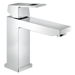 Grohe Eurocube Set Mitigeur monocommande 1/2" Lavabo Taille M +  Bonde clic clac Grohe pour lavabo avec trop-plein (23446000-CLICCLAC)