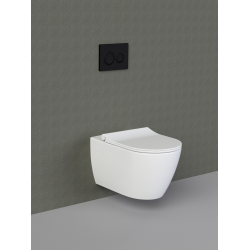 Grohe Pack WC Bâti-support + WC sans bride Bello + Abattant softclose + Set d&apos;habillage (RapidSL-Bello-1-sabo)