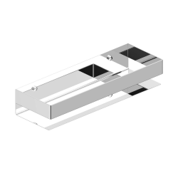 Etagère de salle de bain 30x10x5,5 cm, brossé (SATDPOL3012BZ)