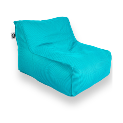 Soo Santaï Daddy Cool fauteuil XL 100 x 90 x 70cm intérieur & extérieur flottant, déhoussable et résistant aux UV, Bleu (DC10090-4)