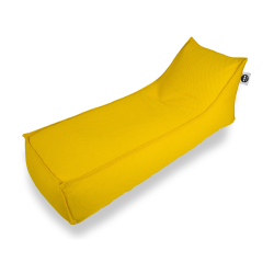 Soo Santaï Relax Sis chaise longue 160x70x35 intérieur & extérieur flottante, déhoussable et résistante aux UV, Jaune (RSF16070-8)