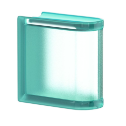 Luxfera brique de verre clair 19x19x8 cm, brillant (1908P)