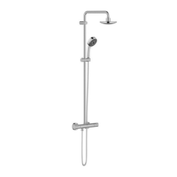 Vitalio Start 160 colonne de douche thermostatique, douchette 3 jets, Chrome (26226000)