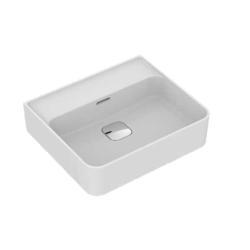 Strada II Lavabo 500 x 430 x 180 mm, sans trou de robinetterie, avec trop plein, blanc brillant (E239801)