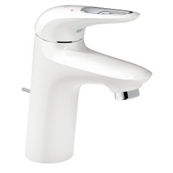 Grohe Eurostyle Mitigeur Monocommande Lavabo Taille S, Blanc/chromé (23374LS3)