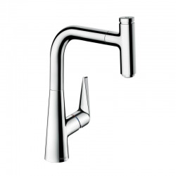 Hansgrohe Talis Select S 220. Mitigeur de cuisine avec douchette extractible, chromé (72822000)