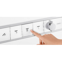 RainSelect Module thermostatique RainSelect encastré avec 5 fonctions, chromé (15358000)