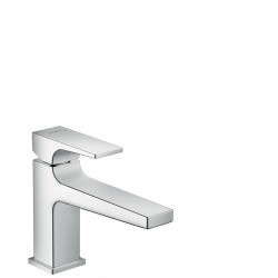 Hansgrohe Metropol Metropol 100 Mitigeur de lavabo poignée manette bec long, bonde Push-Open chrome (32502000)