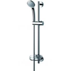 Ideal Standard IDEALRAIN Barre de douche 60 cmDouchette 1 jet - Ø 8 cm - chrome (B9501AA)